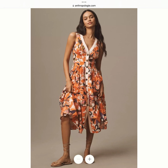 Hutch Dresses & Skirts - Hutch Indy Anthropologie floral dress size 10